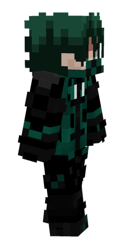 Black skin: body, right side render