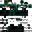 Black skin: raw texture render