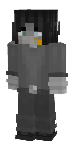 Black skin: body, front render