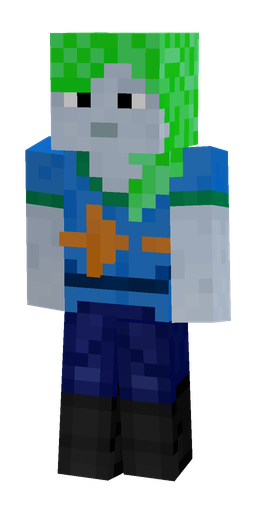 Black skin: body, front render