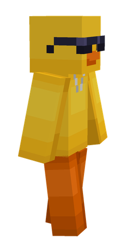 Brown skin: body, right side render