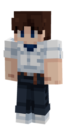 Blue skin: body, front render