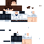 Blue skin: raw texture render