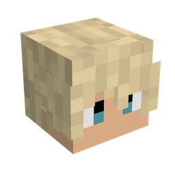 Black skin: head render