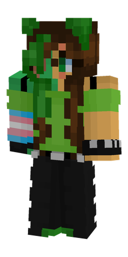 Black skin: body, front render