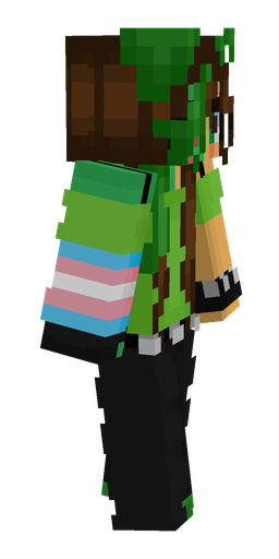 Black skin: body, right side render