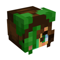 Black skin: head render