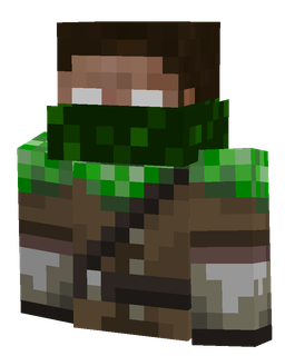 Black skin: bust render