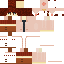 Brown skin: raw texture render