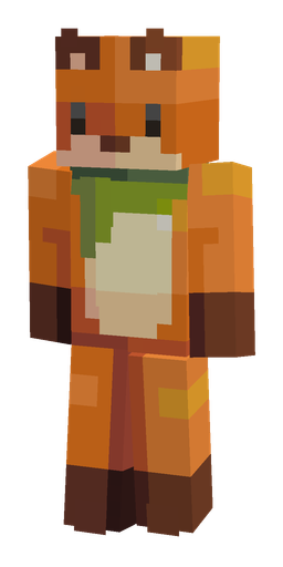 Orange skin: body, front render