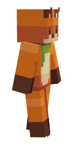 Orange skin: body, right side render