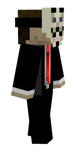 Black skin: body, right side render