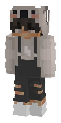 Black skin: body, front render