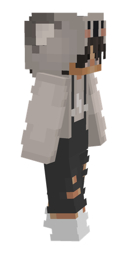 Black skin: body, right side render