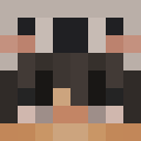 Black skin: face render