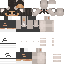 Black skin: raw texture render