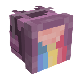 Pink skin: head render