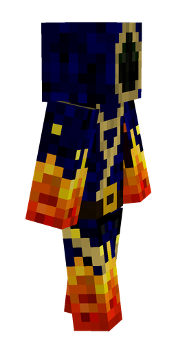 Black skin: body, right side render