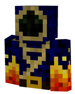 Black skin: bust render