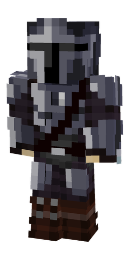 Black skin: body, front render