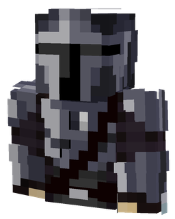 Black skin: bust render