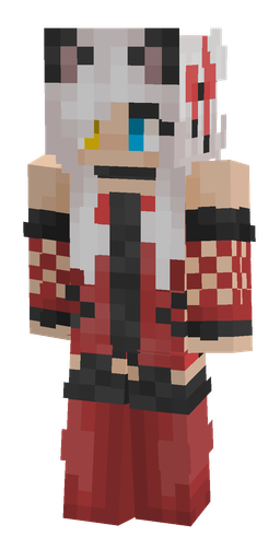Black skin: body, front render