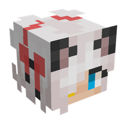 Black skin: head render