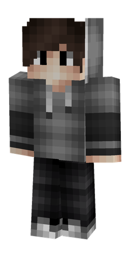 Black skin: body, front render
