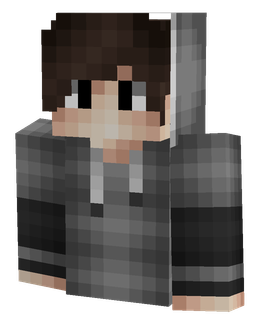 Black skin: bust render