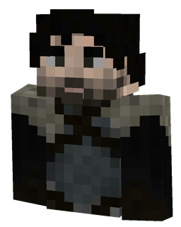 Black skin: bust render