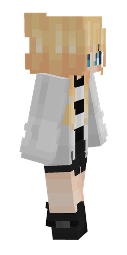 Black skin: body, right side render