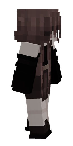Black skin: body, right side render