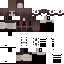 Black skin: raw texture render