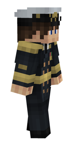 Black skin: body, right side render