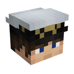 Black skin: head render