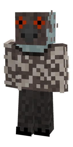 Black skin: body, front render