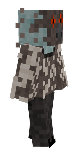 Black skin: body, right side render