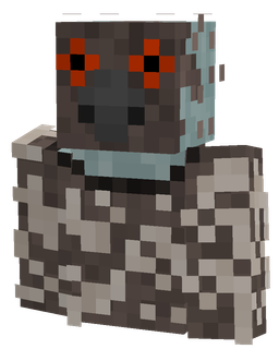 Black skin: bust render