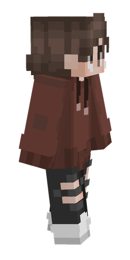 Black skin: body, right side render