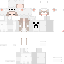 Classic skin: raw texture render