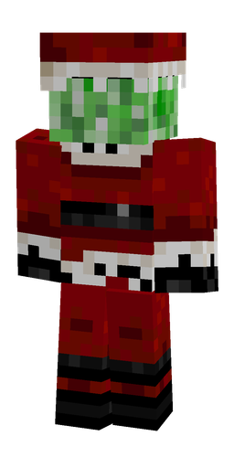 Black skin: body, back render