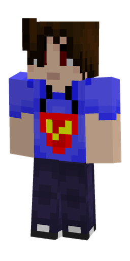 Blue skin: body, front render