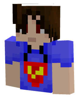 Blue skin: bust render