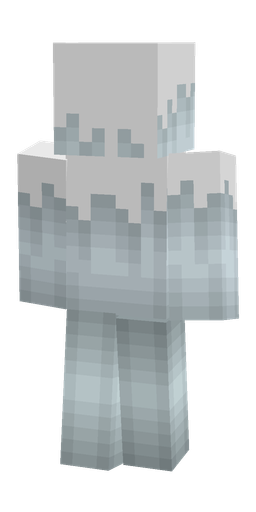 Blue skin: body, back render