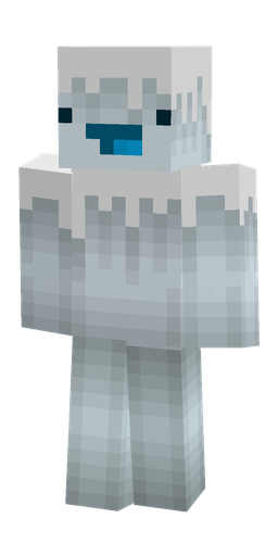 Blue skin: body, front render