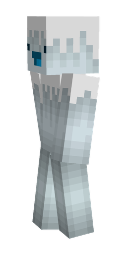 Blue skin: body, left side render
