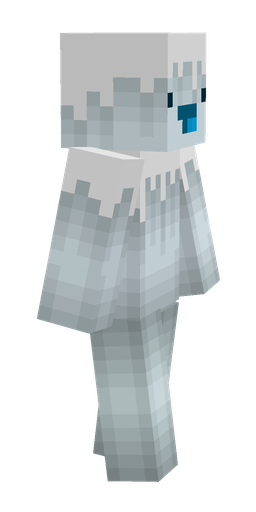 Blue skin: body, right side render