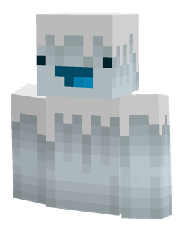 Blue skin: bust render