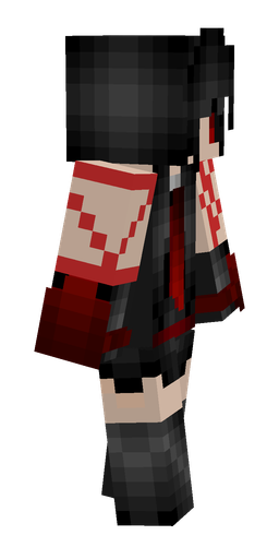 Black skin: body, right side render