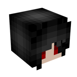 Black skin: head render